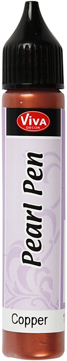 Parel Pen, metallic koper, 25ml [HOB-25203]